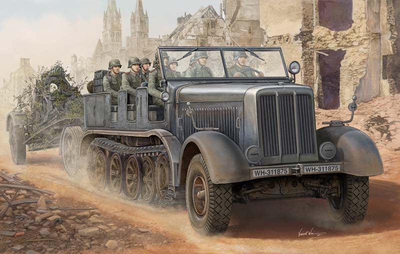 1/35 German SdKfz 8 12-Ton Heavy Halftrack