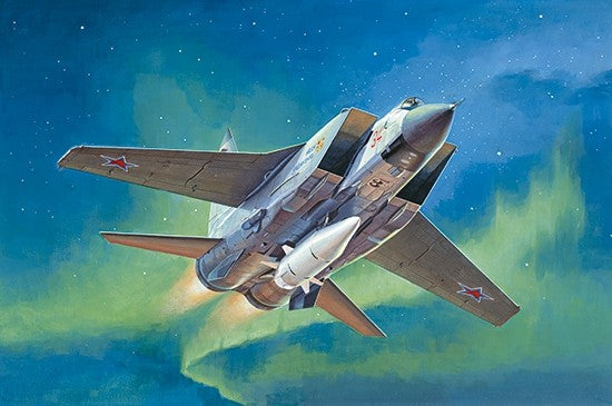 1/72 Russian MiG31BM Foxhound Fighter w/KH47M2 Ballistic Missile