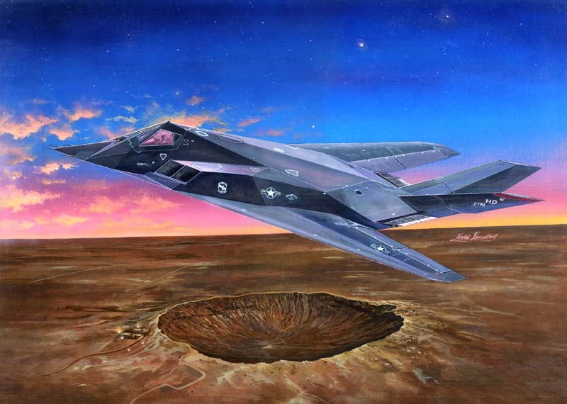 1/32 F117A Nighthawk Aircraft