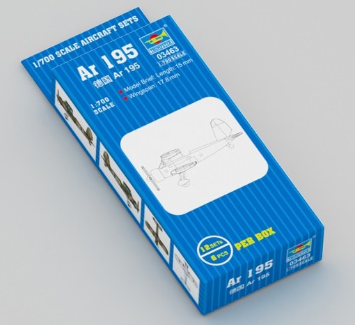 1/700 Ar195 Torpedo Bomber Set (12/Bx)