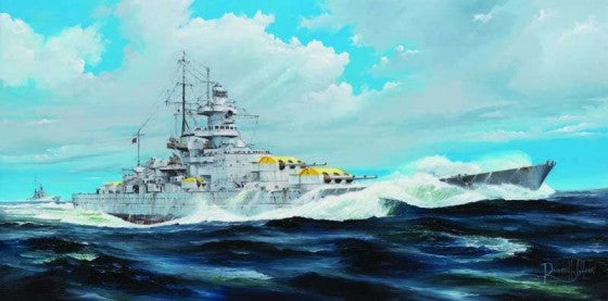 1/200 German Gneisenau Battleship