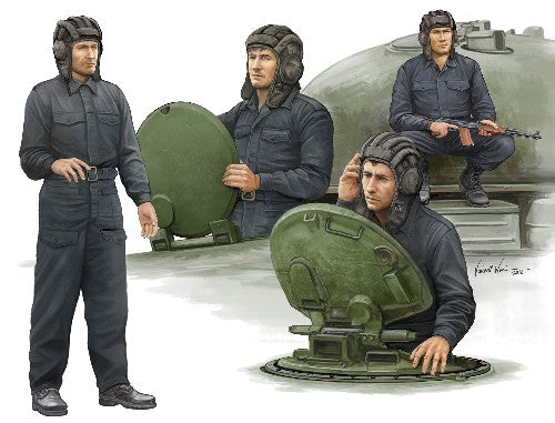 1/35 Soviet Tank Crew Figure Set (4)