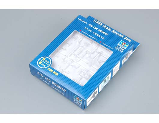 1/350 F/A18C Hornet Aircraft Set for USN Carriers (6/Bx)
