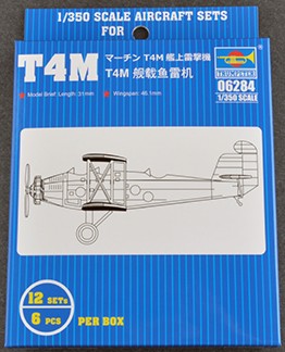 1/350 T4M BiPlane Torpedo Bomber Set for Carriers (12/Bx)