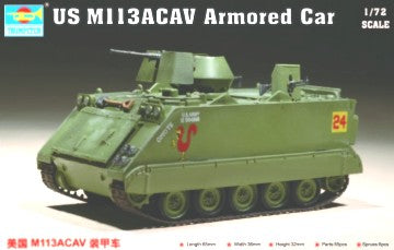 1/72 US M113 ACAV (Armored Cavalry Assault Vehicle)