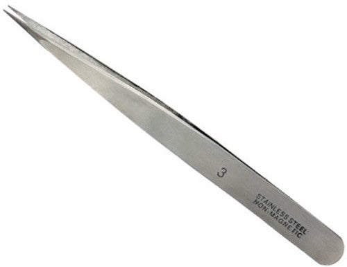 #3 Stainless Steel Fine Tweezers