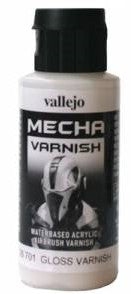 60ml Bottle Gloss Varnish Mecha Color