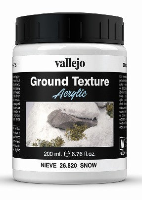 200ml Bottle Snow Ground Texture Diorama Effect