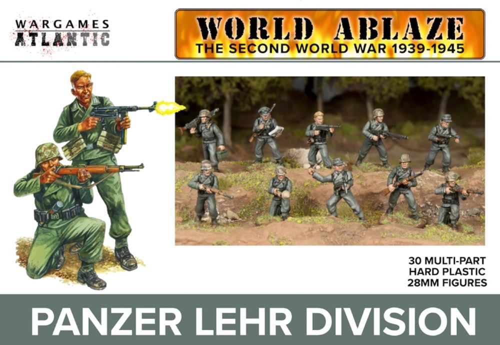 28mm World Ablaze WWII 1939-45: Panzer Lehr Division (30)