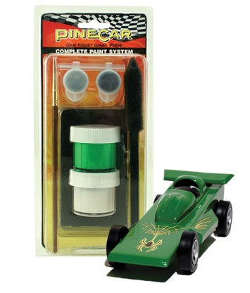 Pine Car Complete Paint System Gear Rippin' Green
