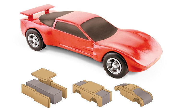 Pine Car Body Builder Kit