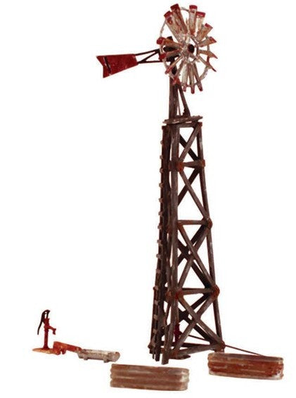N Built-N-Ready Old Windmill (Weathered)