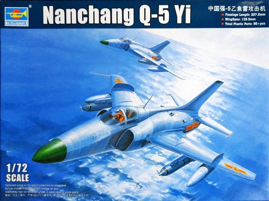 1/72 Chinese Nachchang Q5 Yi Ground Attack Aircraft