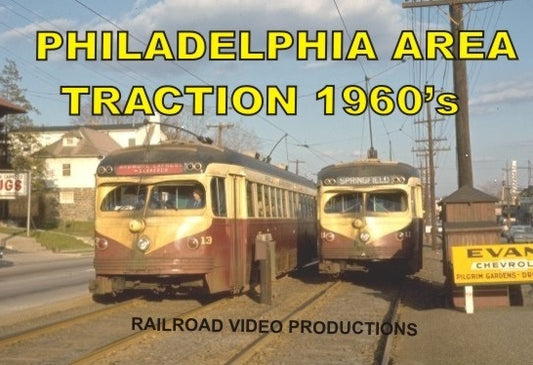PHILADELPHIA AREA TRACTION 1960's