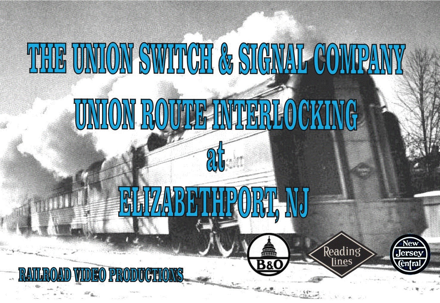 THE UNION SWITCH & SIGNAL COMPANY - UNION ROUTE INTERLOCKING AT ELIZABETHPORT, NJ