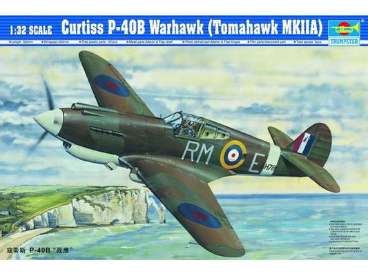 1/32 P40B Warhawk (Tomahawk MkIIa)  Aircraft