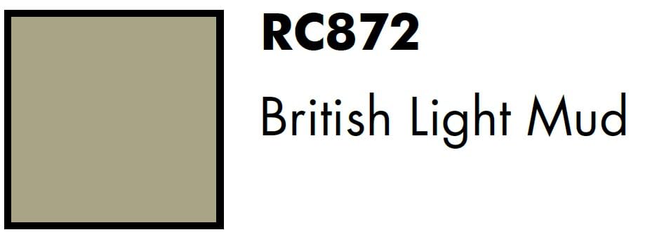 AK Interactive Real Colors British Light Mud 17 ml.