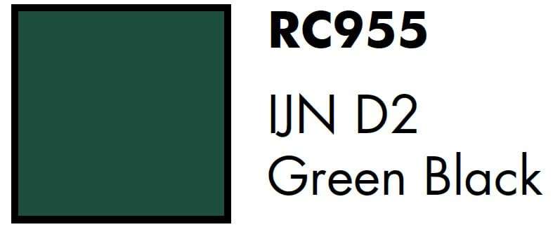 AK Interactive Real Colors IJN D2 Green Black 17 ml.