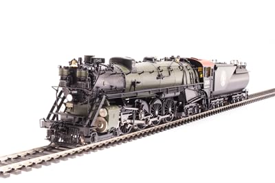 Broadway Limited 6716 Great Northern S-2 4-8-4, 2582, Vestibule Cab, Glacier Green, Great Northern Logo, Paragon4 Sound/DC/DCC, Smoke, HO