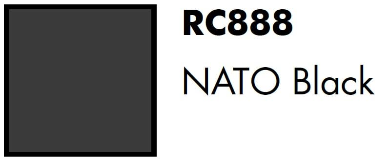 AK Interactive Real Colors NATO Black 17 ml.
