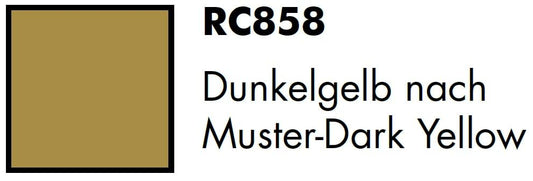 AK Interactive Real Colors Dunkelgelb Nach Muster-Dark Yellow acc. to Sample