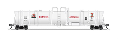 Broadway Limited 8152 Cryogenic Tank Car, Big 3, Single Car, N Scale