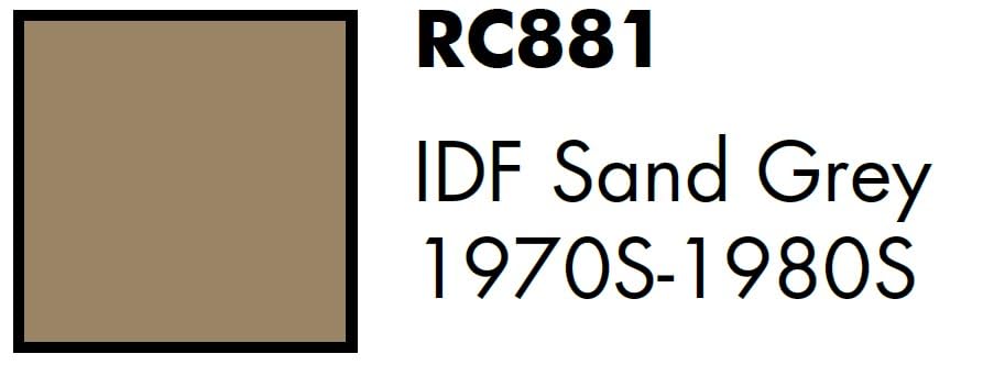 AK Interactive Real Colors IDF Sand Grey 1970S-1980S 17 ml.