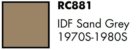 AK Interactive Real Colors IDF Sand Grey 1970S-1980S 17 ml.