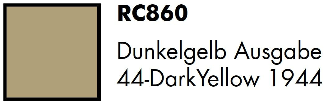 AK Interactive Real Colors Dunkelgelb Ausgabe 44-Dark Yellow 1944 RAL 7028 17