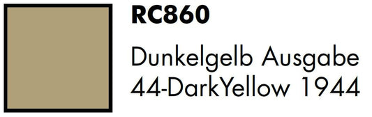 AK Interactive Real Colors Dunkelgelb Ausgabe 44-Dark Yellow 1944 RAL 7028 17