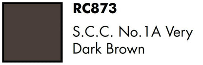 AK Interactive Real Colors S.C.C. No.1A Very Dark Brown 17 ml.