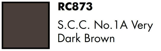 AK Interactive Real Colors S.C.C. No.1A Very Dark Brown 17 ml.