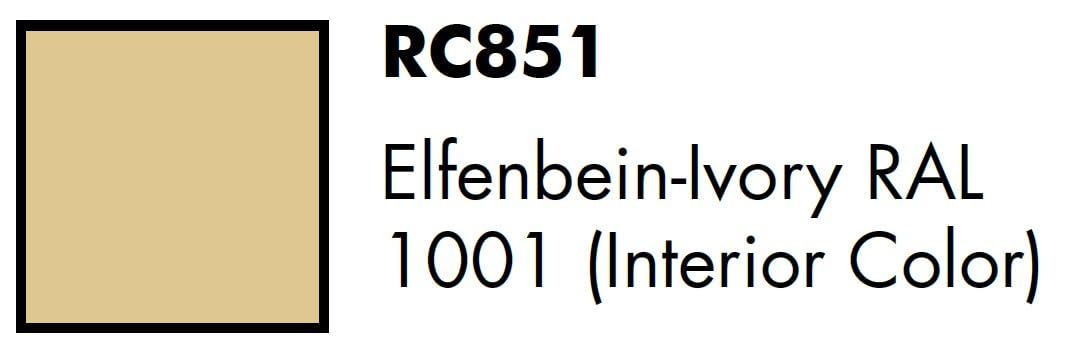 AK Interactive Real Colors Elfenbein-Ivory RAL 1001 (Interior Color) 17 ml.