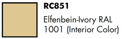AK Interactive Real Colors Elfenbein-Ivory RAL 1001 (Interior Color) 17 ml.