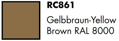 AK Interactive Real Colors Gelbbraun-Yellow Brown RAL 8000 17 ml.