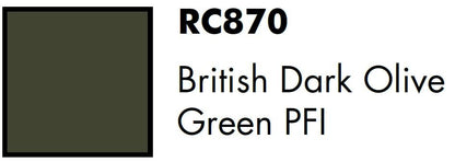AK Interactive Real Colors British Dark Olive Green PFI 17 ml.