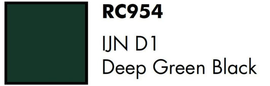 AK Interactive Real Colors IJN D1 Deep Green Black 17 ml.