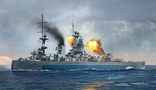 1/700 HMS Nelson British Battleship 1944