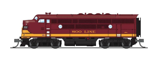 Broadway Limited 6850 EMD F3A, SOO 202B, Maroon & Imitation Gold, Paragon4 Sound/DC/DCC, N
