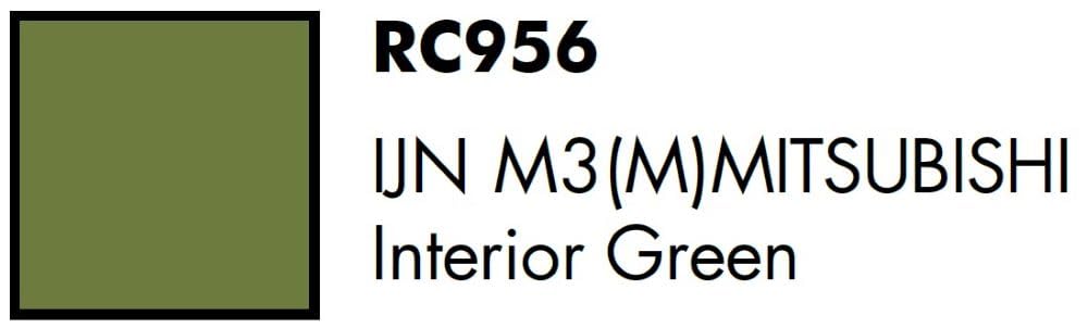 AK Interactive Real Colors IJN M3 (M) MITSUBISHI Interior Green 17 ml.