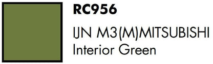 AK Interactive Real Colors IJN M3 (M) MITSUBISHI Interior Green 17 ml.