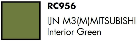 AK Interactive Real Colors IJN M3 (M) MITSUBISHI Interior Green 17 ml.