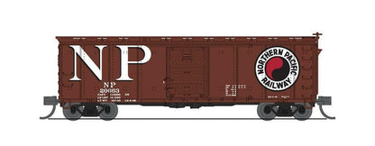 Broadway Limited 7280 USRA 40' Steel Boxcar, NP, 2-Pack, N
