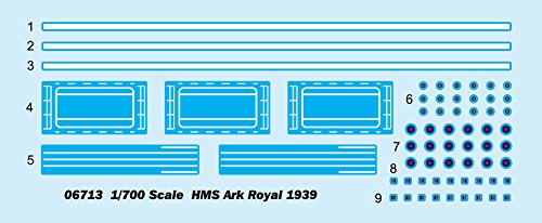 1/700 HMS Ark Royal Aircraft Carrier 1939