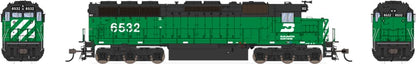 Broadway Limited 4284 EMD SD45, BN #6532, Green & Black, Paragon4 Sound/DC/DCC, HO