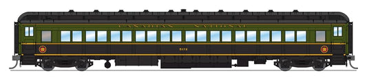 Broadway Limited 6448 CN 80' Passenger Coach, Green & Black,ÃƒÆ'ââ‚¬š 2-Pack A, HO (Fantasy Paint Scheme)