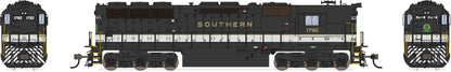 Broadway Limited 4292 EMD SD45, SOU #3143, Black, White, Gold Scheme, Paragon4 Sound/DC/DCC, HO (High Hood)