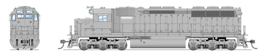 Broadway Limited 4297 EMD SD45, Unpainted, Paragon4 Sound/DC/DCC, HO