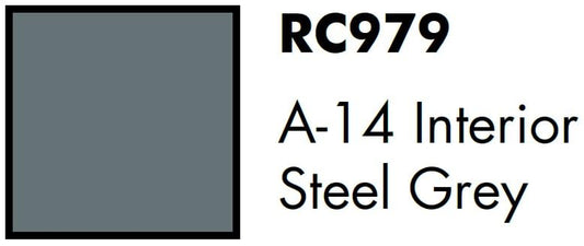AK Interactive Real Colors A-14 Interior Steel Grey 17 ml.