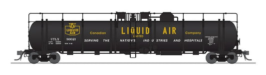 Broadway Limited 8034 Cryogenic Tank Car, Canadian Liquid Air, 2-Pack, HO Scale